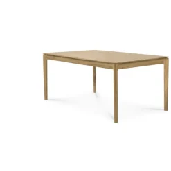 Ethnicraft Oak Bok Extendable Dining Table