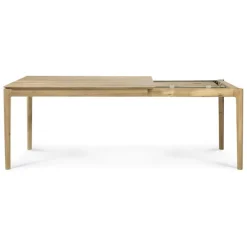 Ethnicraft Oak Bok Extendable Dining Table