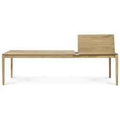 Ethnicraft Oak Bok Extendable Dining Table