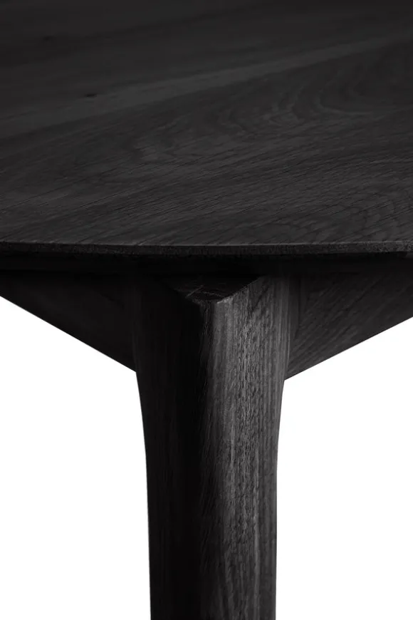 Ethnicraft Oak Bok Round Extendable Dining Table