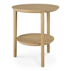 Ethnicraft Oak Bok Side Table