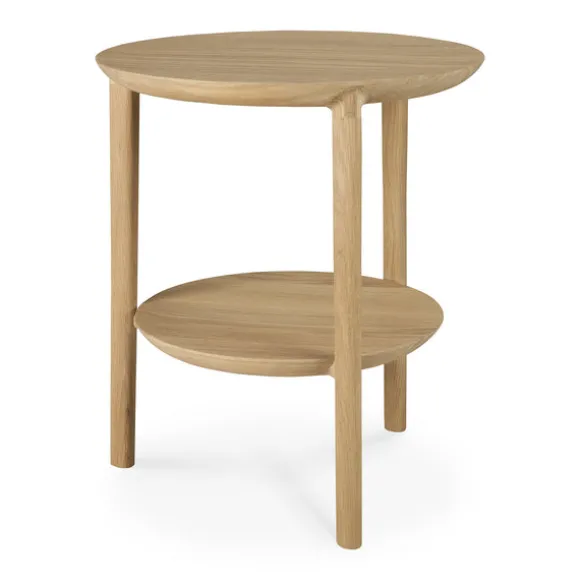 Ethnicraft Oak Bok Side Table