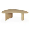 Ethnicraft Oak Boomerang Coffee Table