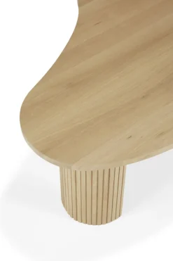 Ethnicraft Oak Boomerang Coffee Table