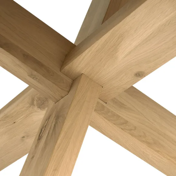 Ethnicraft Oak Circle Dining Table