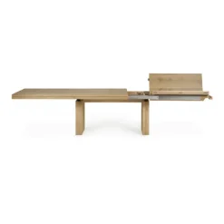 Ethnicraft Oak Double Extendable Dining Table