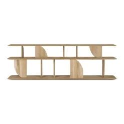 Ethnicraft Oak Geometric Console
