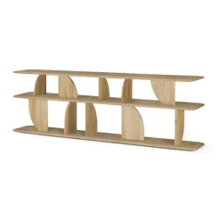 Ethnicraft Oak Geometric Console