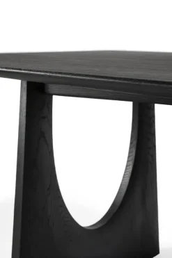 Ethnicraft Oak Geometric Dining Table