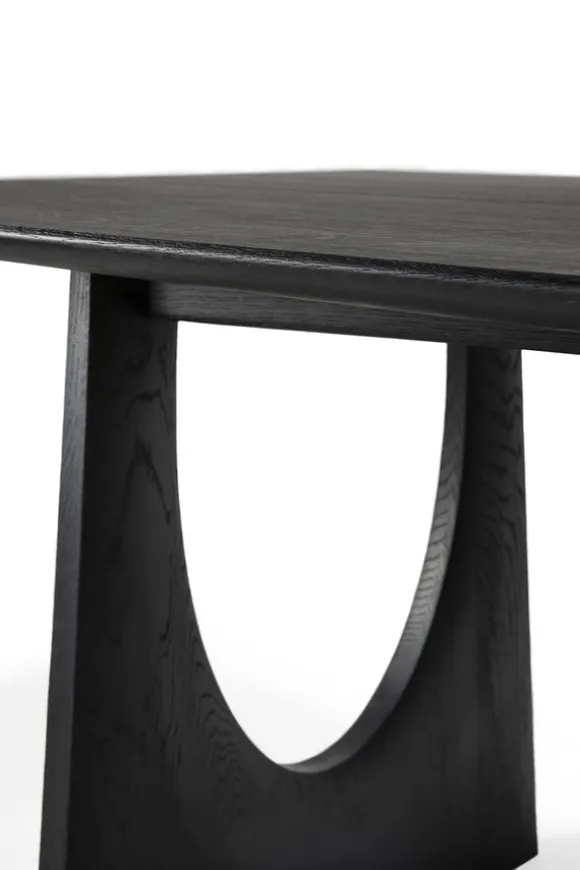 Ethnicraft Oak Geometric Dining Table