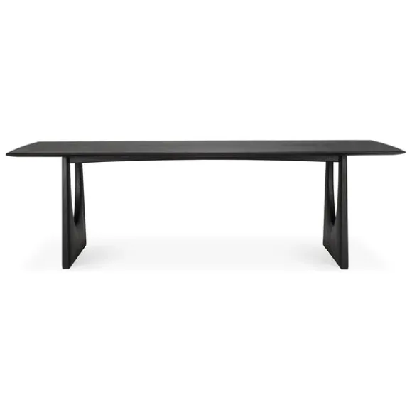 Ethnicraft Oak Geometric Dining Table