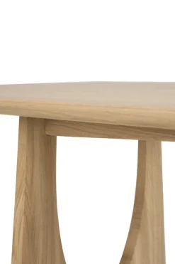 Ethnicraft Oak Geometric Dining Table