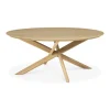 Ethnicraft Oak Mikado Round Coffee Table