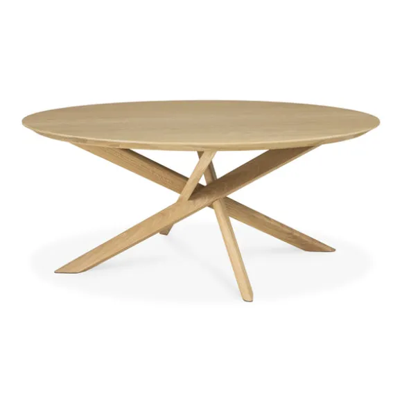 Ethnicraft Oak Mikado Round Coffee Table