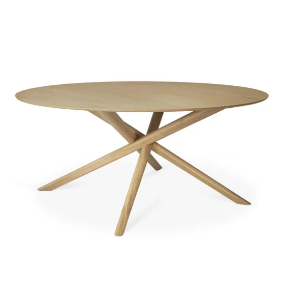 Ethnicraft Oak Mikado Round Dining Table