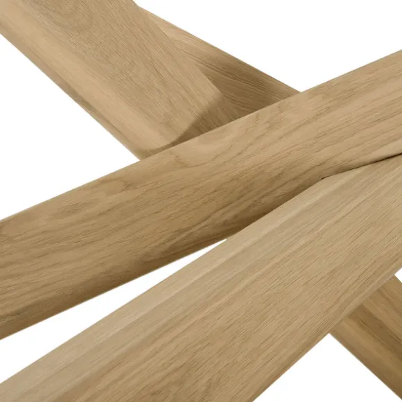 Ethnicraft Oak Mikado Round Coffee Table