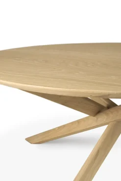 Ethnicraft Oak Mikado Round Coffee Table