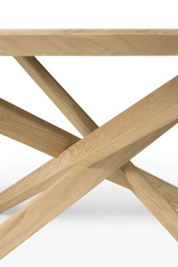Ethnicraft Oak Mikado Round Coffee Table