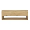 Ethnicraft Oak Nordic 1 Door 1 Drawer Entertainment Unit