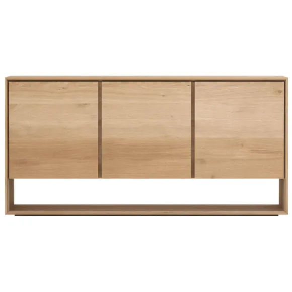 Ethnicraft Oak Nordic 3 Doors Sideboard
