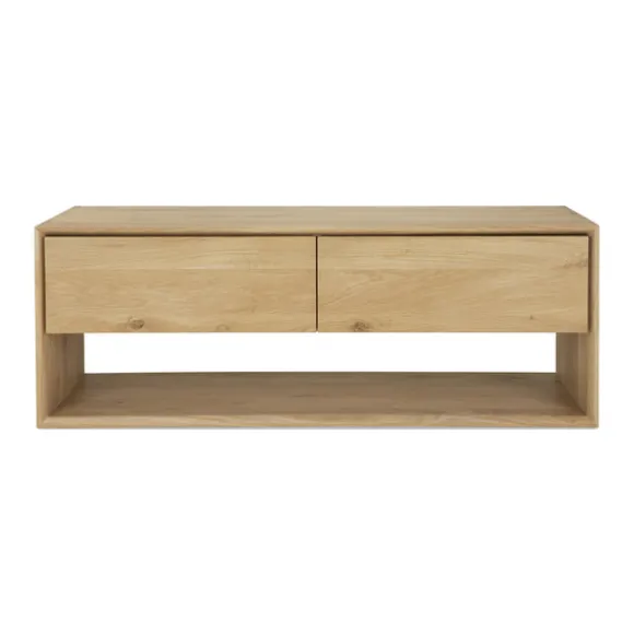 Ethnicraft Oak Nordic 1 Door 1 Drawer Entertainment Unit