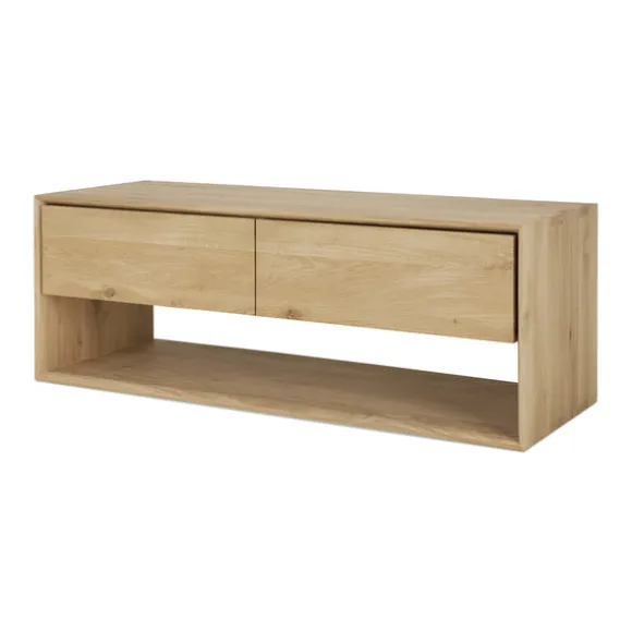Ethnicraft Oak Nordic 1 Door 1 Drawer Entertainment Unit