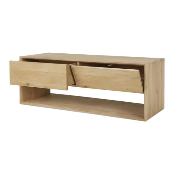 Ethnicraft Oak Nordic 1 Door 1 Drawer Entertainment Unit