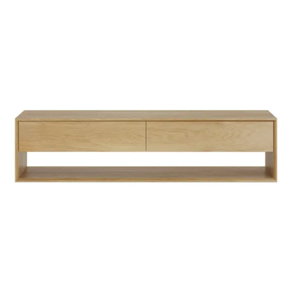 Ethnicraft Oak Nordic 1 Door 1 Drawer Entertainment Unit