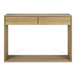 Ethnicraft Oak Nordic 2 Drawers Console