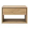 Ethnicraft Oak Nordic 1 Drawer Bedside Table
