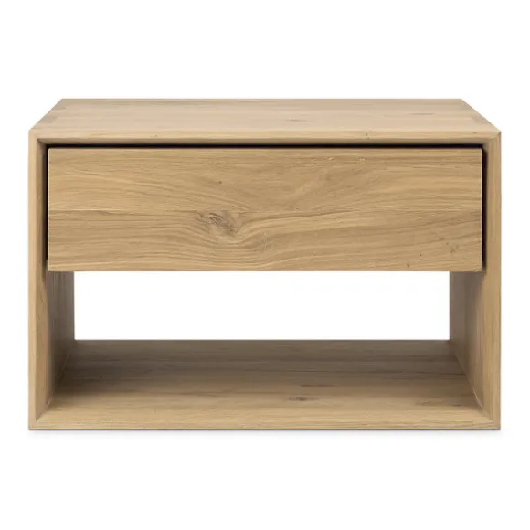 Ethnicraft Oak Nordic 1 Drawer Bedside Table