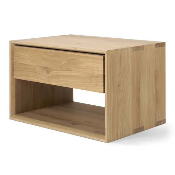 Ethnicraft Oak Nordic 1 Drawer Bedside Table