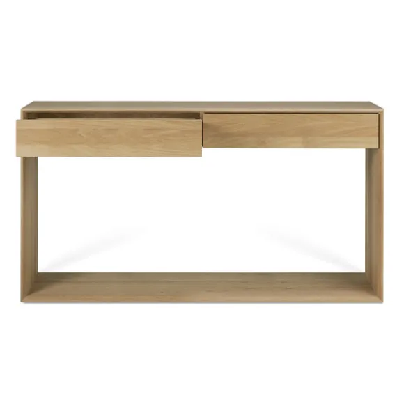 Ethnicraft Oak Nordic 2 Drawers Console