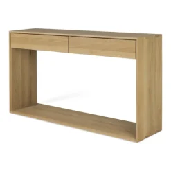 Ethnicraft Oak Nordic 2 Drawers Console