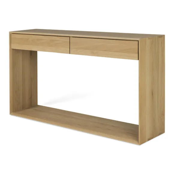 Ethnicraft Oak Nordic 2 Drawers Console