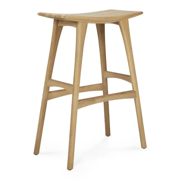 Ethnicraft Oak Osso Bar Stool