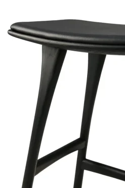 Ethnicraft Oak Osso Counter Stool - Leather