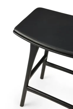 Ethnicraft Oak Osso Counter Stool - Leather