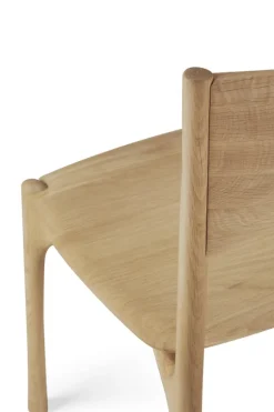 Ethnicraft Oak PI Dining Chair without Armrest