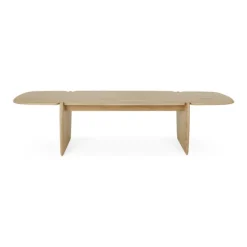 Ethnicraft Oak PI Rectangular Coffee Table