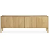 Ethnicraft Oak PI Sideboard - 4 Doors