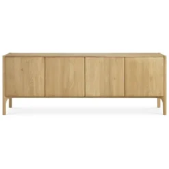 Ethnicraft Oak PI Sideboard - 4 Doors