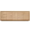 Ethnicraft Oak Shadow 5 Doors Sideboard