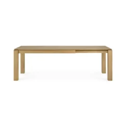 Ethnicraft Oak Slice Extendable Dining Table