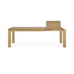 Ethnicraft Oak Slice Extendable Dining Table