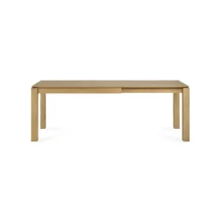 Ethnicraft Oak Slice Extendable Dining Table
