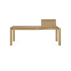 Ethnicraft Oak Slice Extendable Dining Table