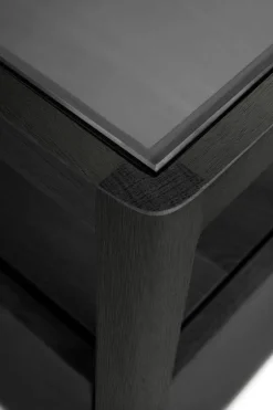 Ethnicraft Oak Spindle Bedside Table