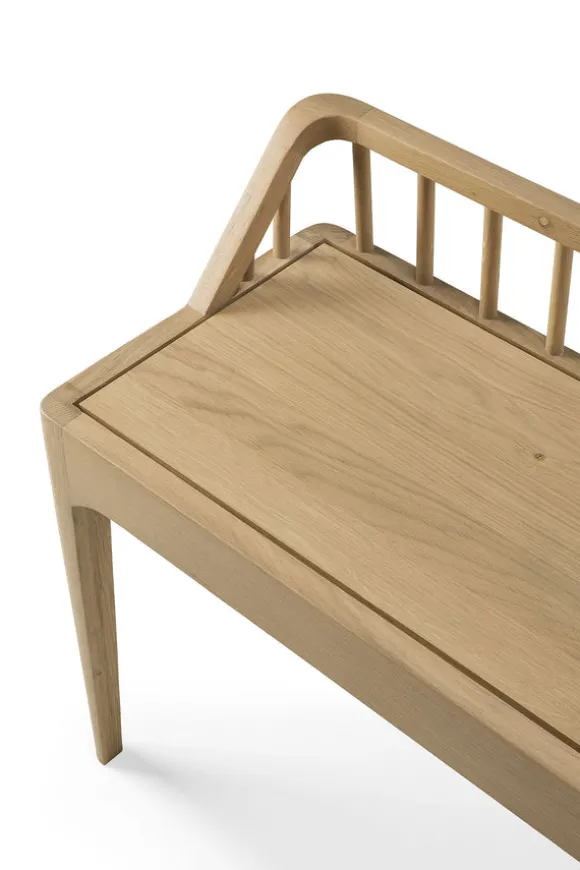 Ethnicraft Oak Spindle Bench