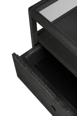Ethnicraft Oak Spindle Bedside Table